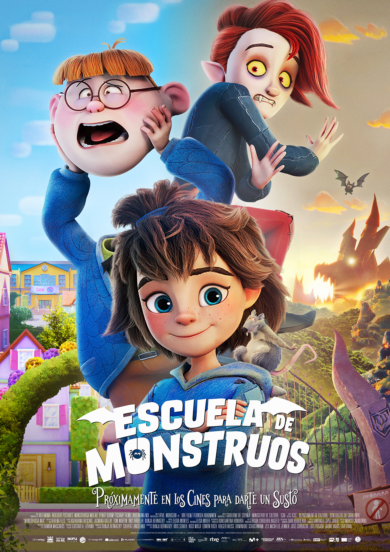 Afiche de Escuela de Monstruos